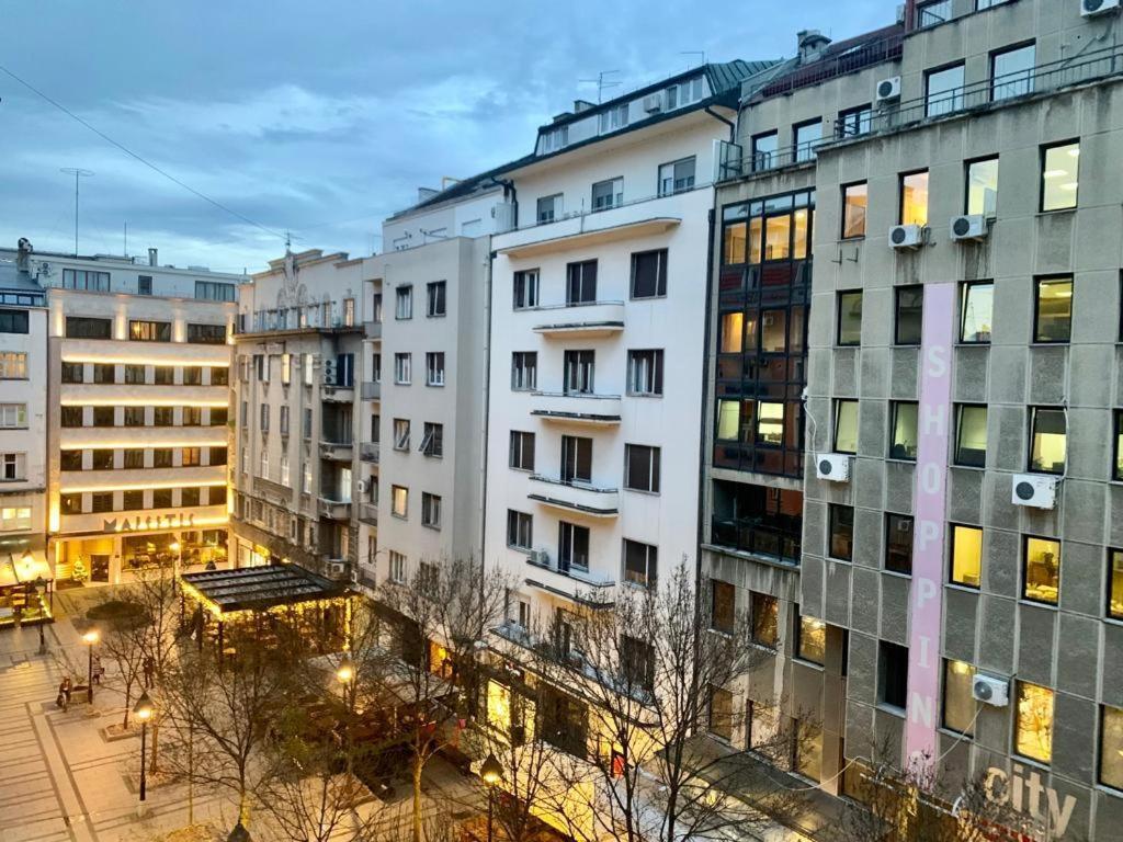 City Center Crown Apartment Belgrad Exterior foto