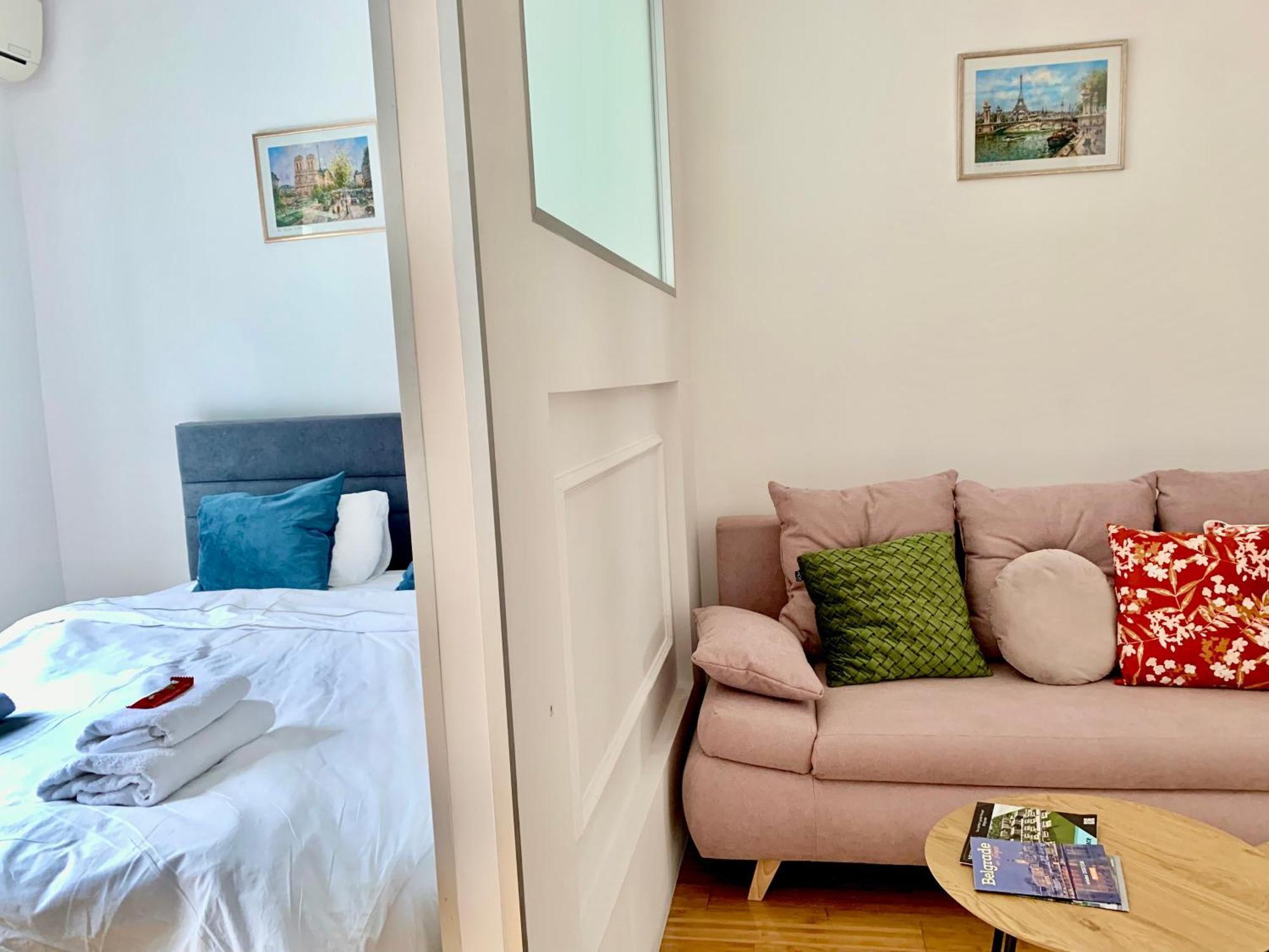 City Center Crown Apartment Belgrad Exterior foto